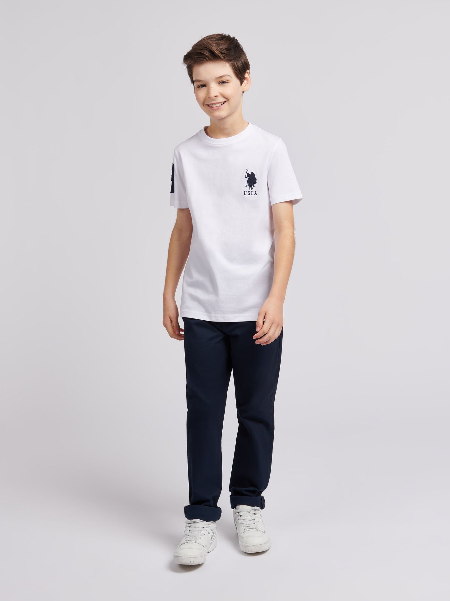 Dsiney Kidz - U.S. Polo Assn. White Player 3 T-Shirt image 3