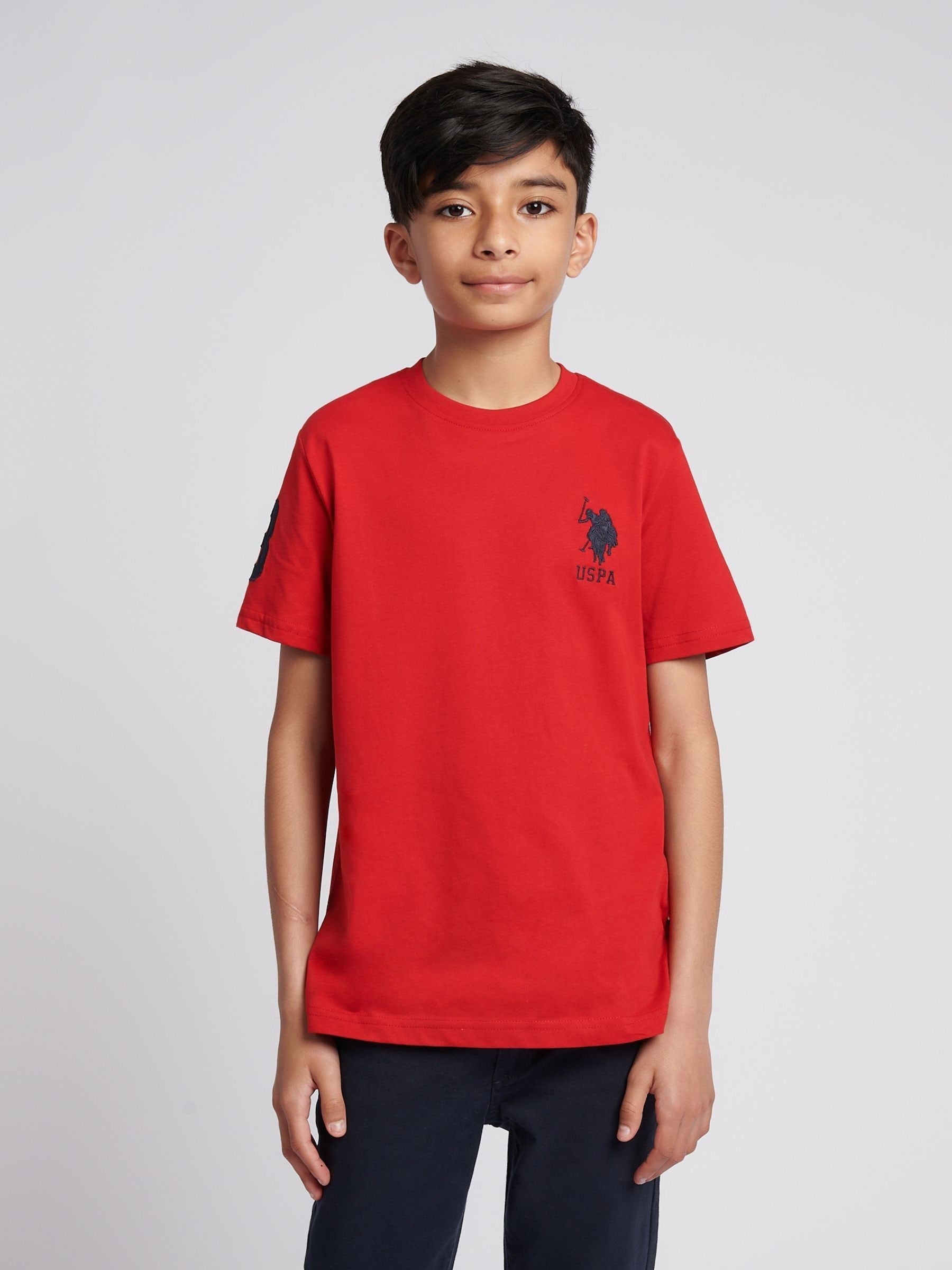 Dsiney Kidz - U.S. Polo Assn. Red Light Player 3 T-Shirt image 1