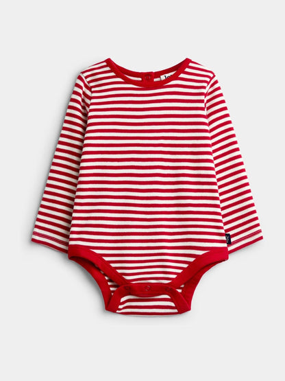 Dsiney Kidz - JoJo Maman Bébé Navy Blue Christmas Embroidered Dungaree & Bodysuit Set image 2