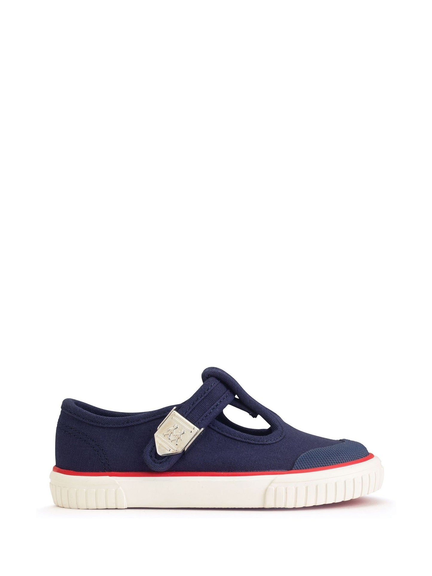 Start Rite Blue Anchor Washable Canvas T Bar Shoes image 1