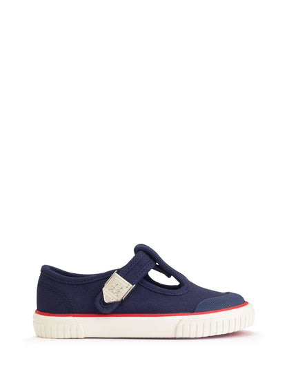 Start Rite Blue Anchor Washable Canvas T Bar Shoes image 1