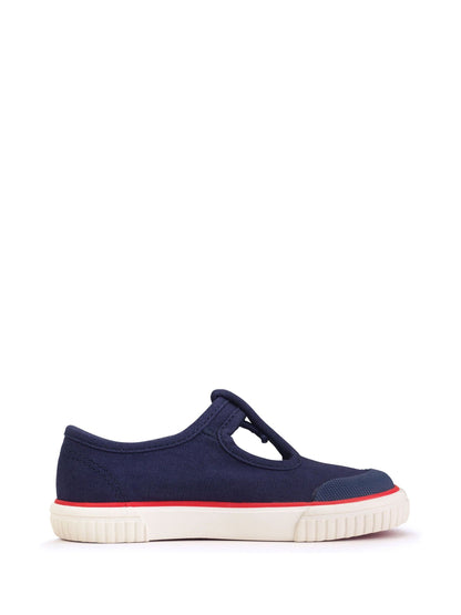Start Rite Blue Anchor Washable Canvas T Bar Shoes image 4