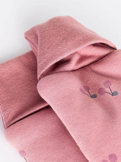 Pink Cherry 2.5 TOG Wadded Baby Sleepsuit image 7