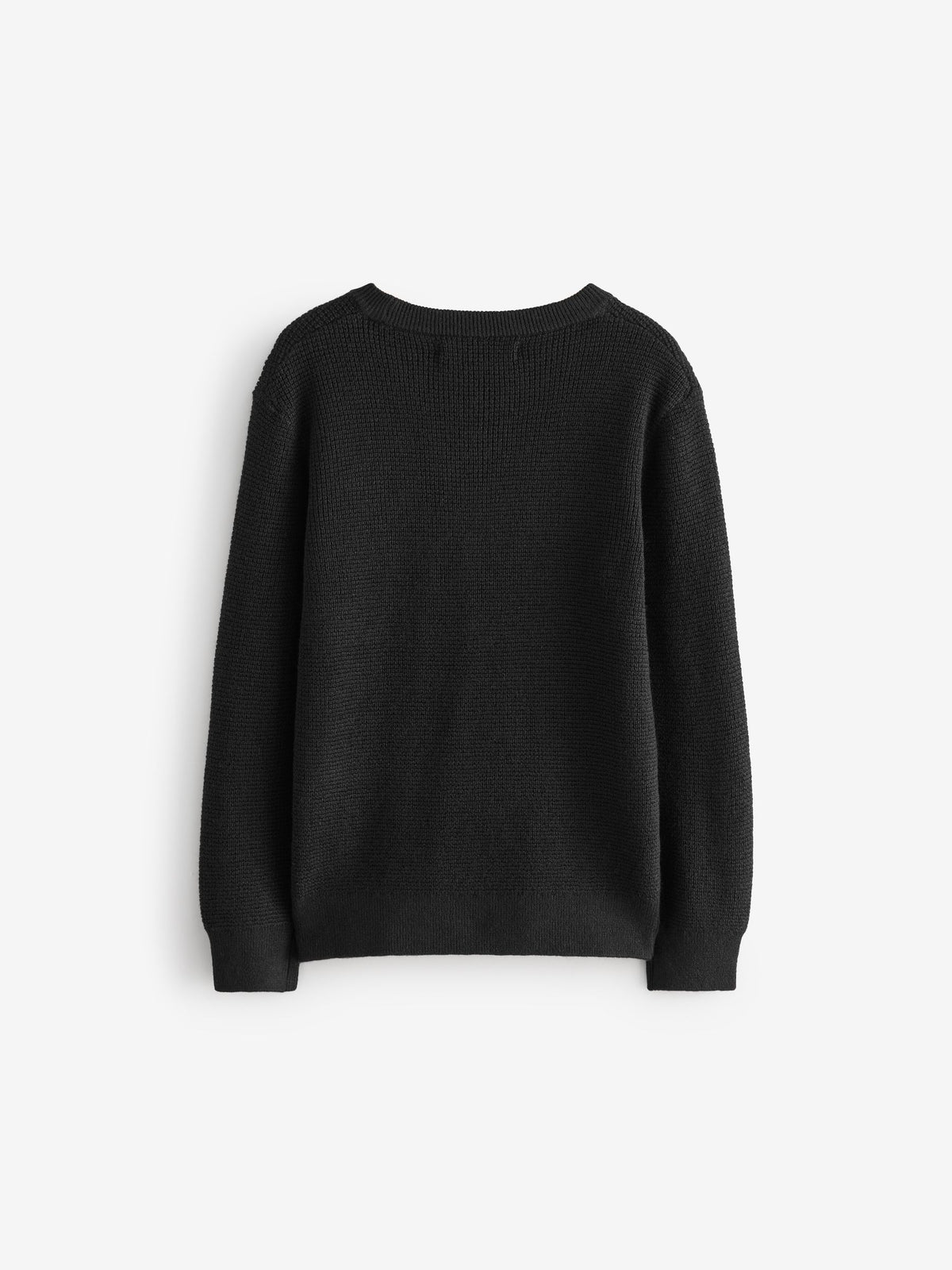 smALLSAINTS Black Waffle Knitted Jumper - image 5