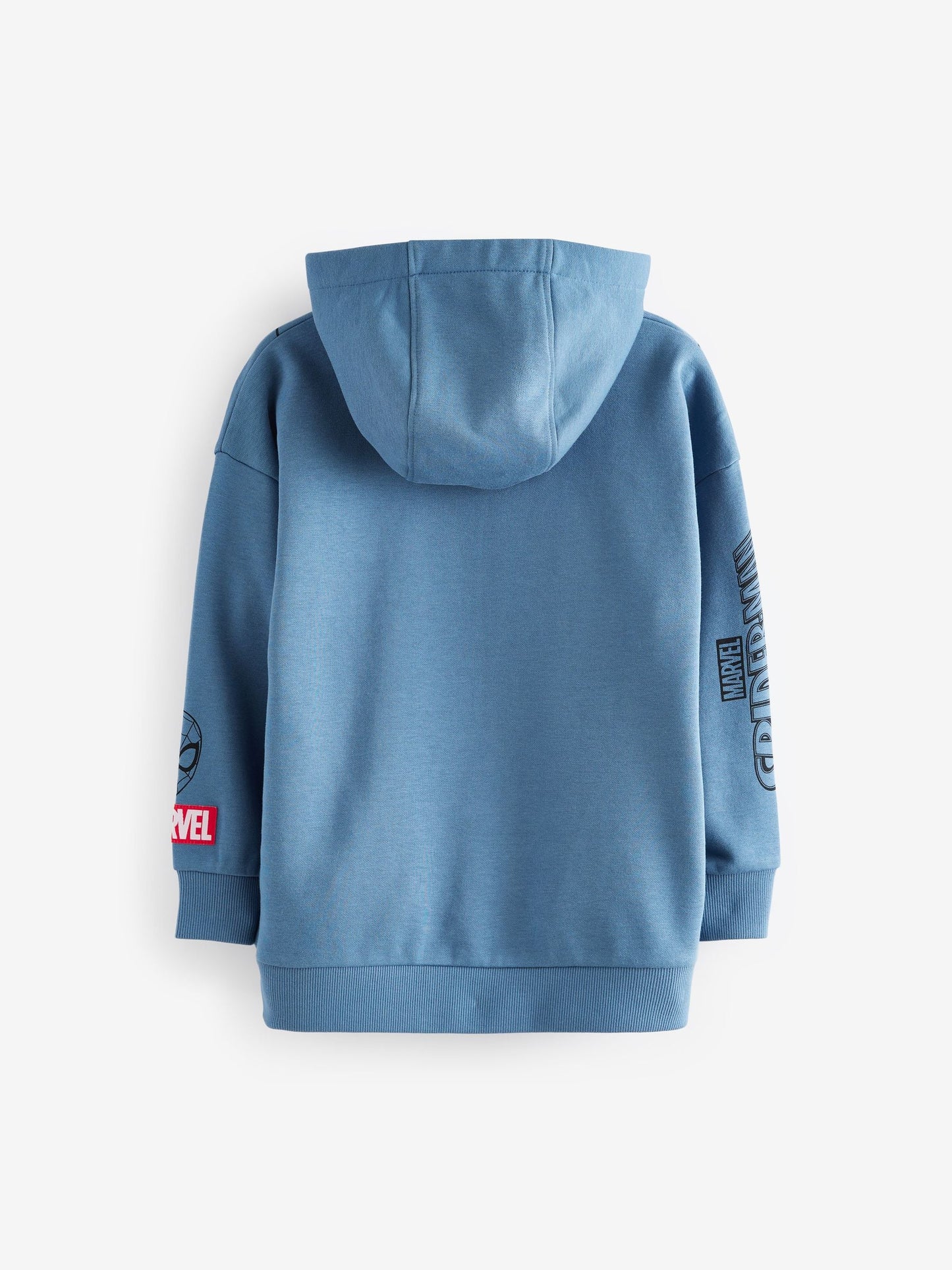 Mid Blue Spiderman Flip Sequin Hoodie (3-16yrs)