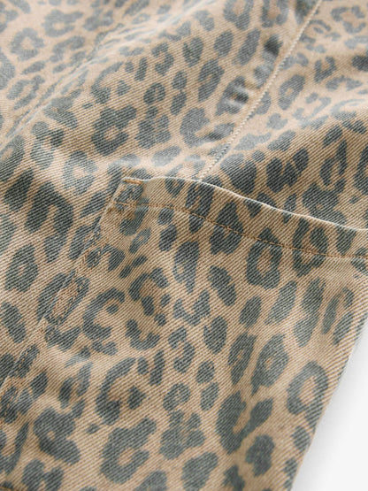 Animal Slouchy Dungarees (3-16yrs)