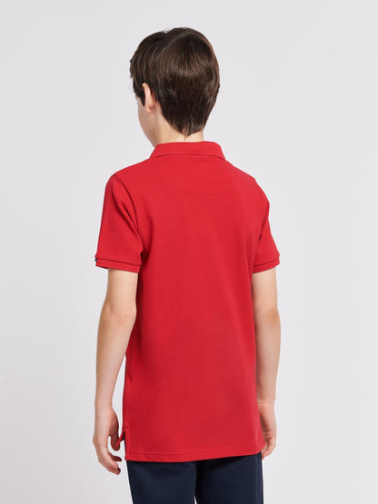 Dsiney Kidz - U.S. Polo Assn. Red Double Horsemen Polo Shirt image 4