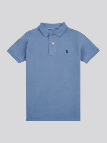 Dsiney Kidz - U.S. Polo Assn. Sky Blue Double Horsemen Polo Shirt image 5
