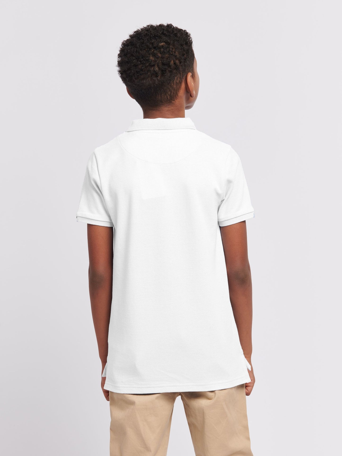 Dsiney Kidz - U.S. Polo Assn. White Double Horsemen Polo Shirt image 4