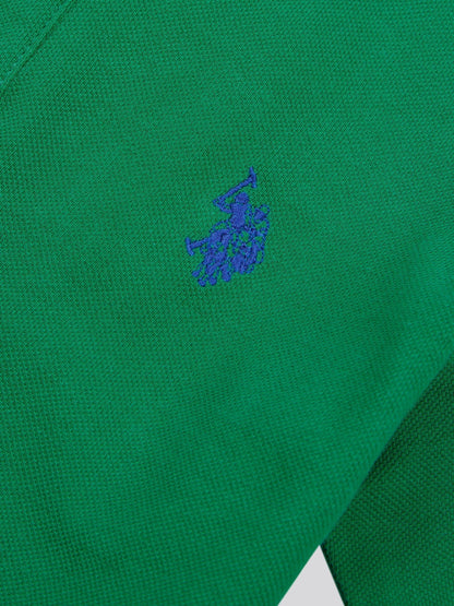 Dsiney Kidz - U.S. Polo Assn. Green Double Horsemen Polo Shirt image 7