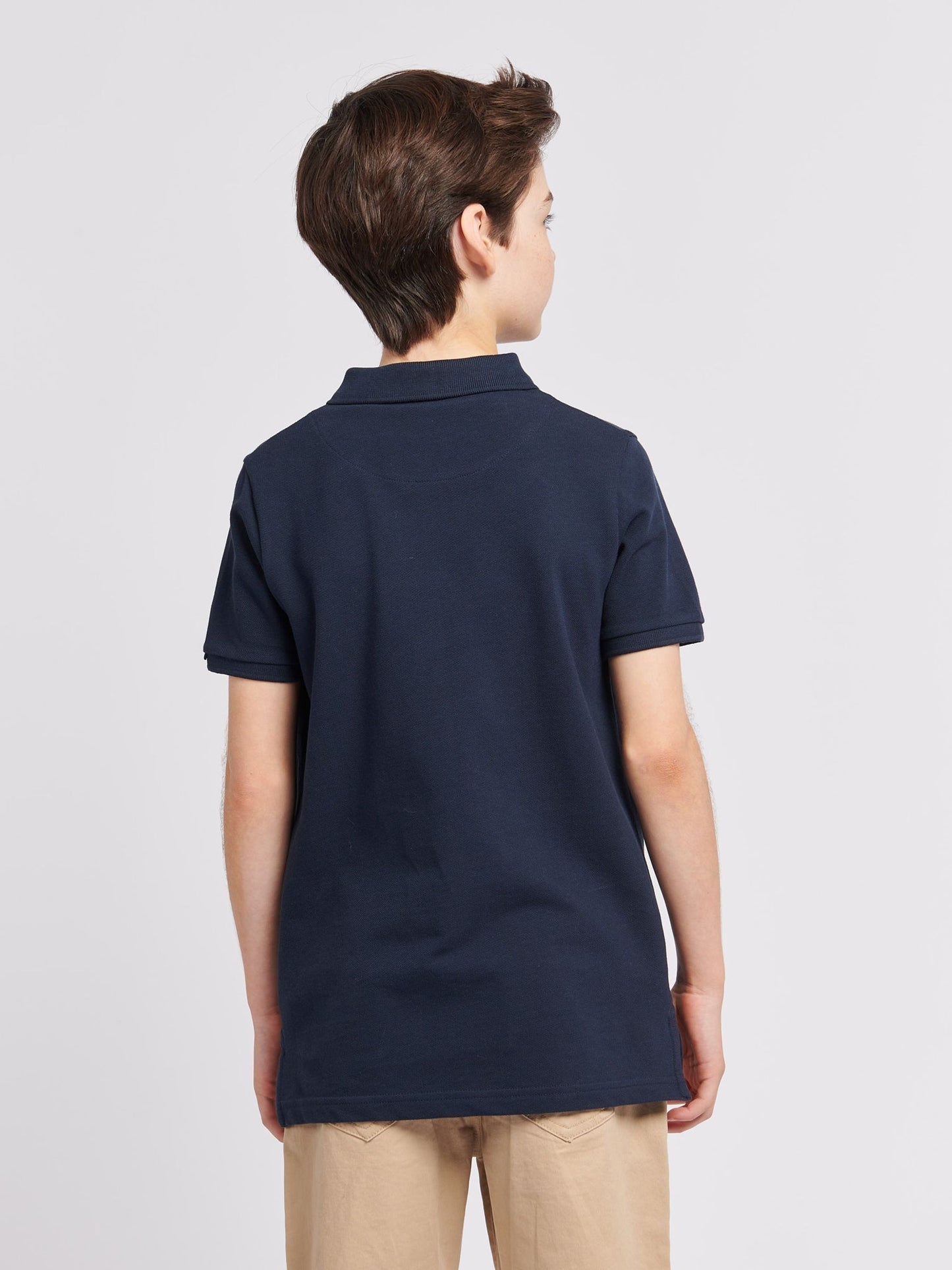 Dsiney Kidz - U.S. Polo Assn. Light Blue Double Horsemen Polo Shirt image 4