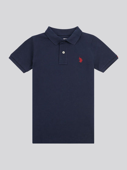 Dsiney Kidz - U.S. Polo Assn. Light Blue Double Horsemen Polo Shirt image 6