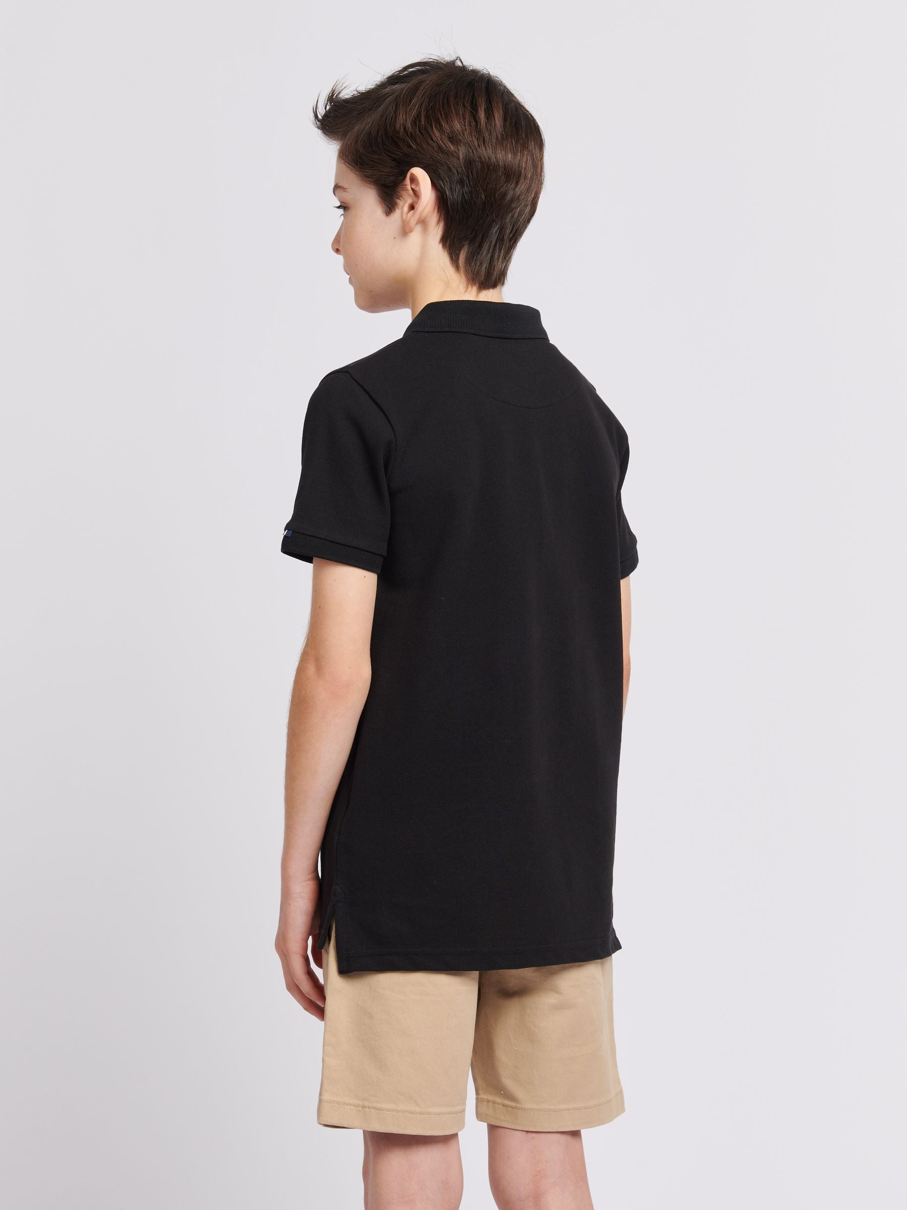 Dsiney Kidz - U.S. Polo Assn. Black Double Horsemen Polo Shirt image 4