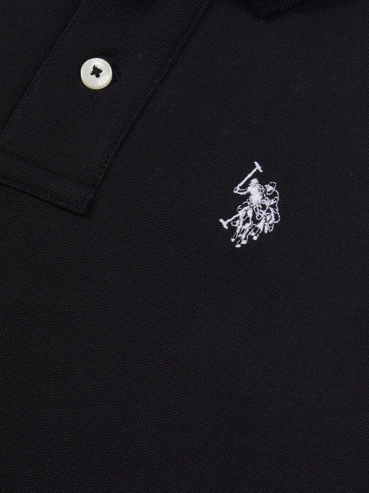 Dsiney Kidz - U.S. Polo Assn. Black Double Horsemen Polo Shirt image 7