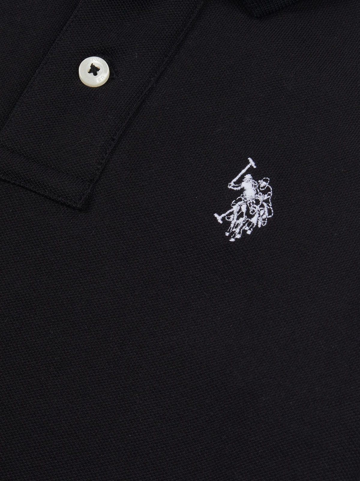 Dsiney Kidz - U.S. Polo Assn. Black Double Horsemen Polo Shirt image 7