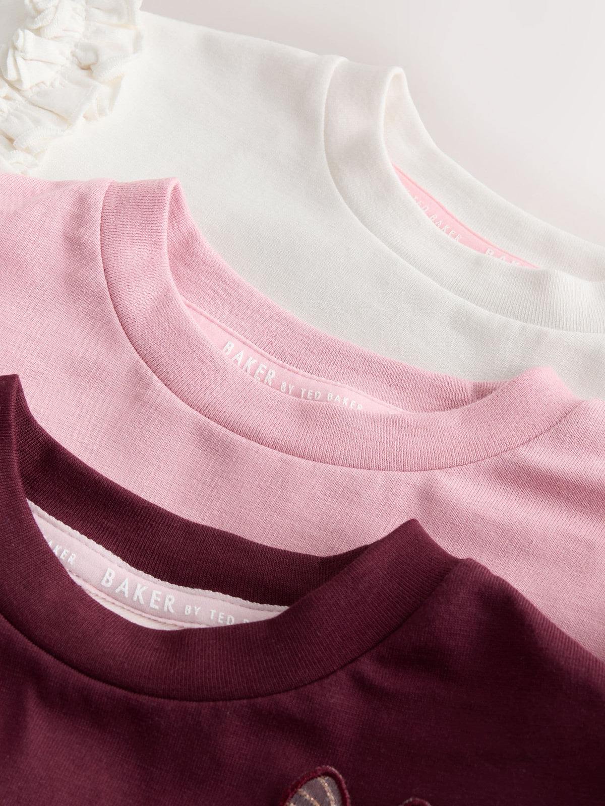Baker by Ted Baker Berry Pink 3 Pack 3D Butterfly T-Shirts - image 10