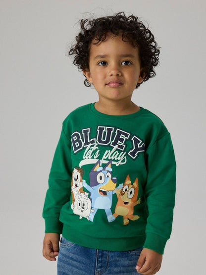 Name It Green Bluey and Friends Sweatshirt
