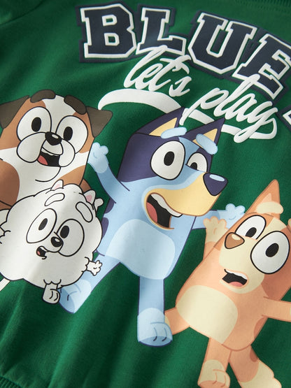 Name It Green Bluey and Friends Sweatshirt