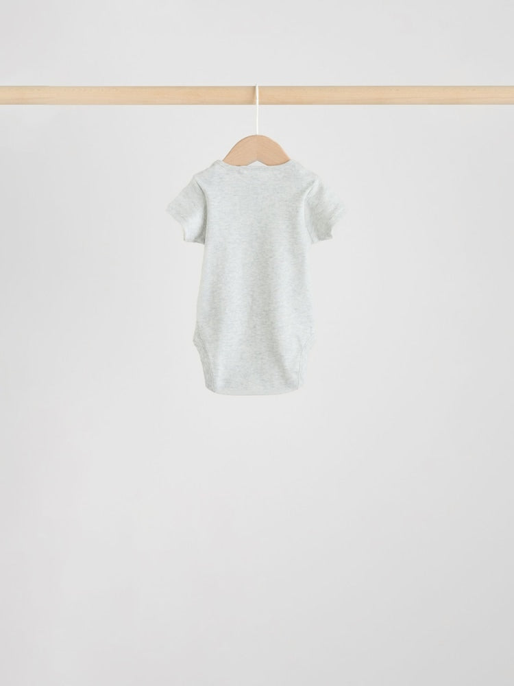 Neutral Baby Essential Short Sleeve Bodysuits 5 Pack