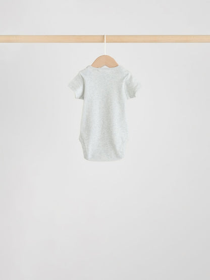 Neutral Baby Essential Short Sleeve Bodysuits 5 Pack