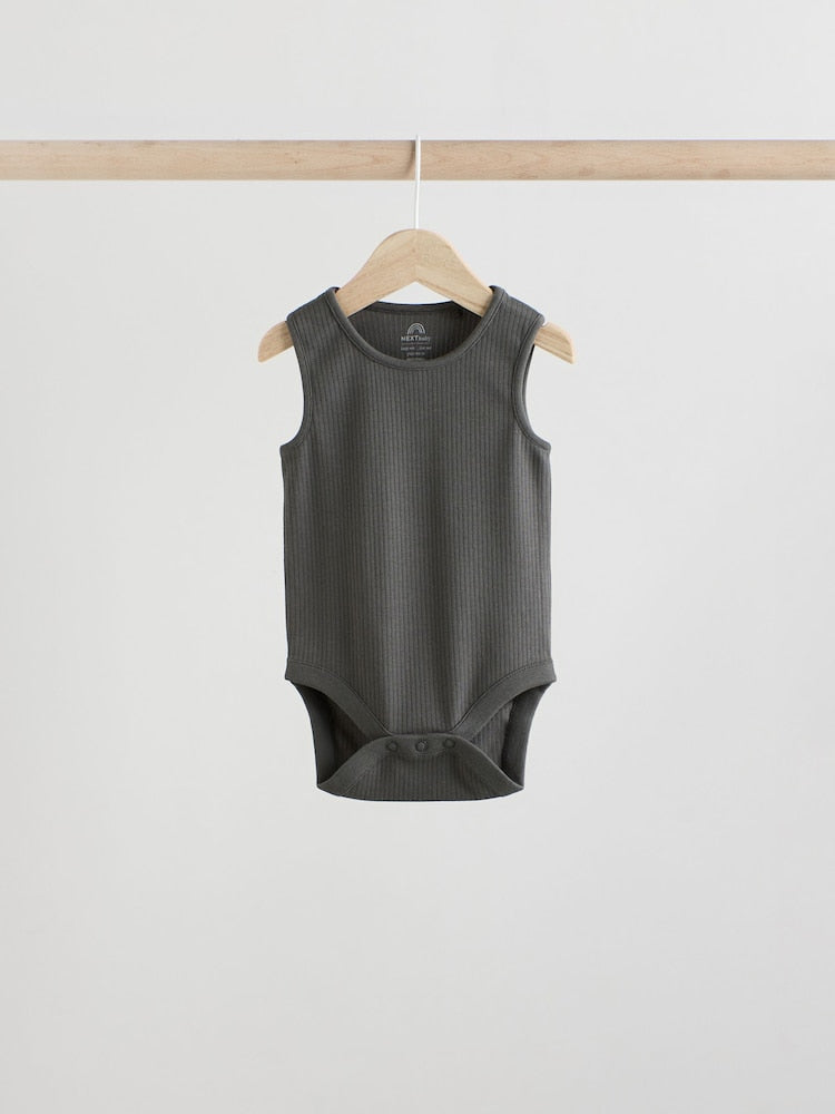 Neutral Baby Vest Bodysuits 5 Pack