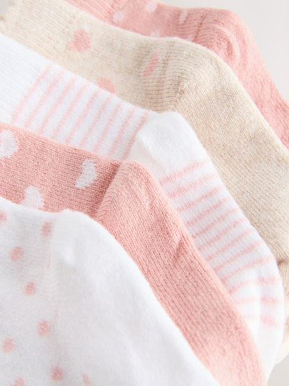 Pink Baby Socks 5 Pack Immediate