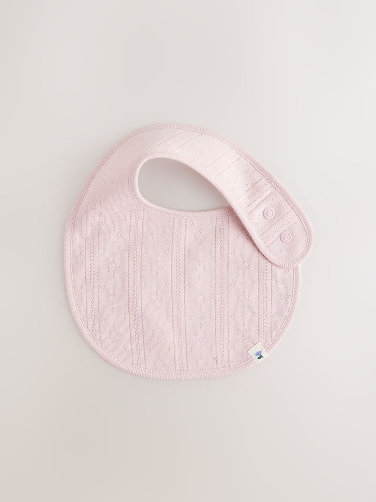 Purple Baby Bibs 5 Pack