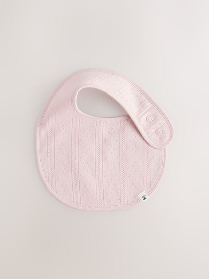 Purple Baby Bibs 5 Pack