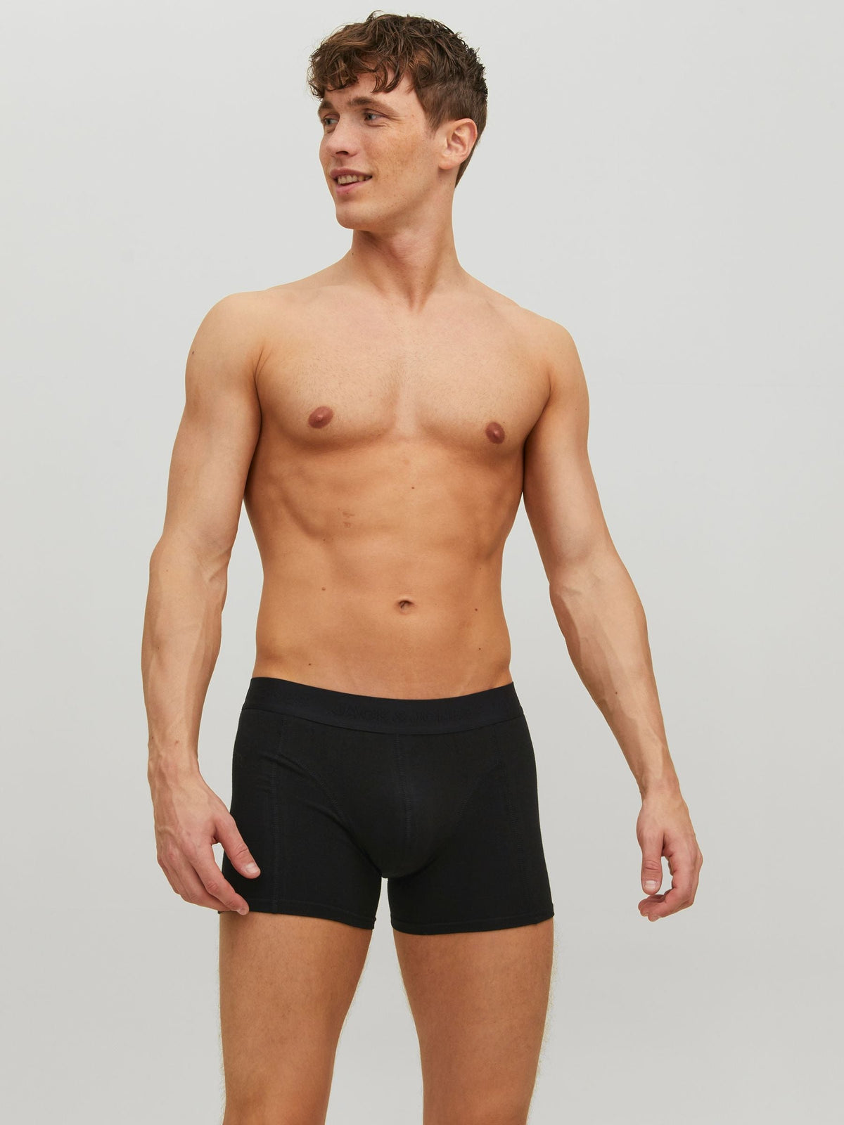 Dsiney Kidz - JACK & JONES Black Boxer Shorts 5 Pack image 1