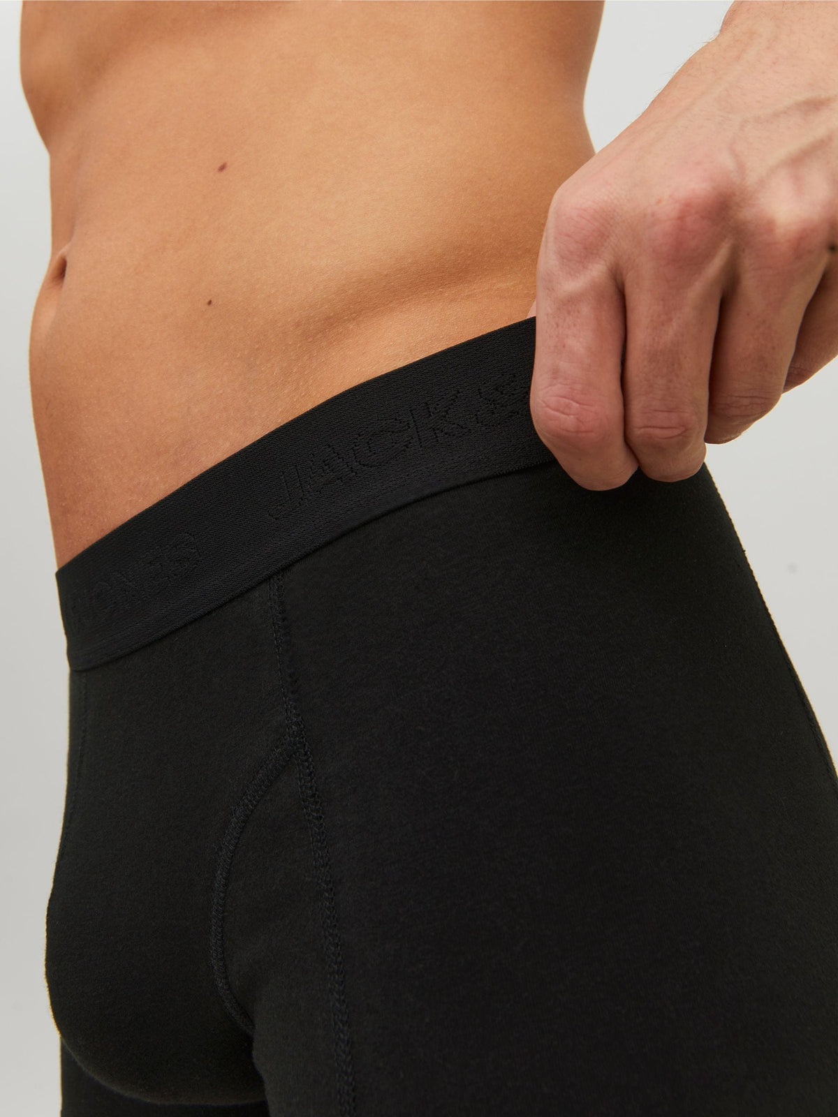 Dsiney Kidz - JACK & JONES Black Boxer Shorts 5 Pack image 4