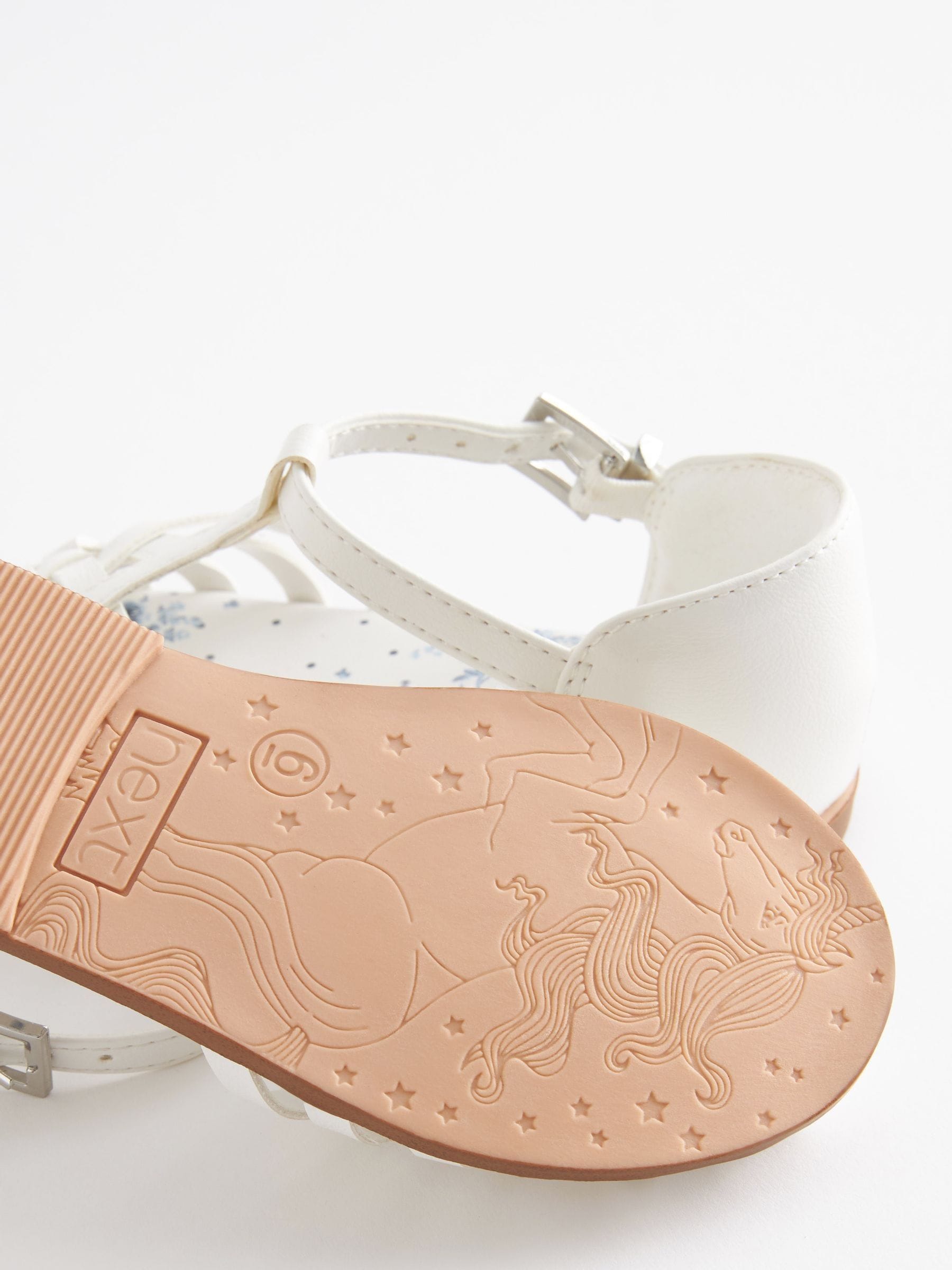 White Fisherman Occasion Sandals image 4