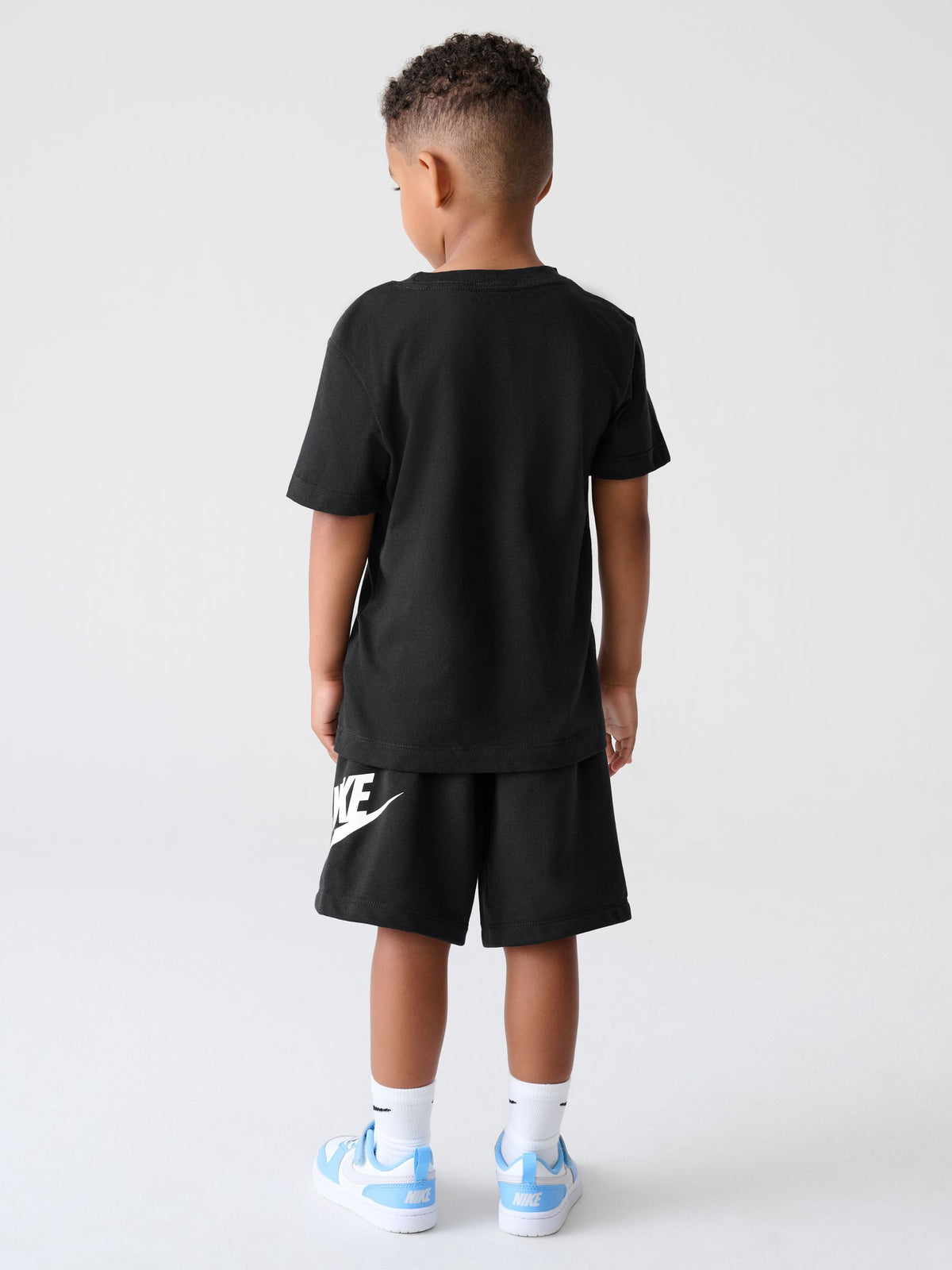 Dsiney Kidz - Nike Black Club T-Shirt and Shorts Set image 2