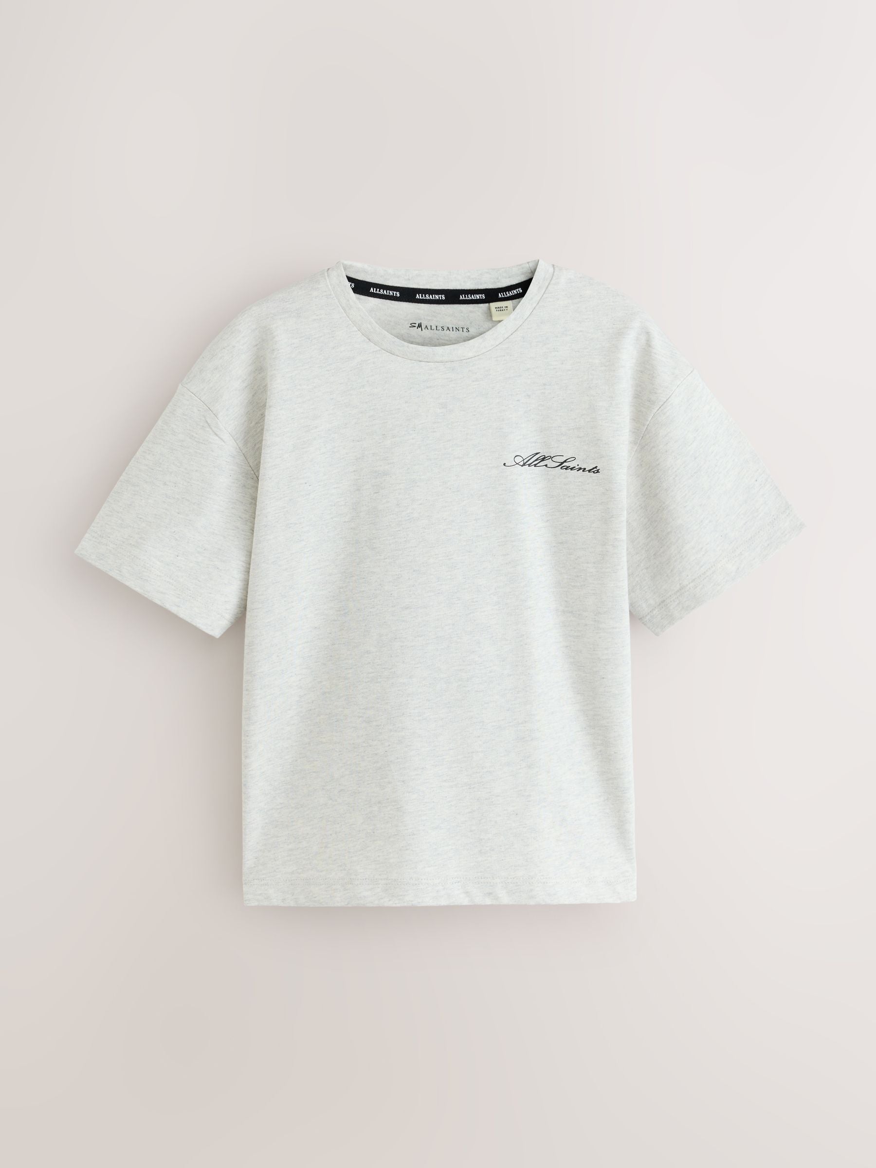 Dsiney Kidz - smALLSAINTS Black/White Script Crew Neck Relaxed T-Shirts 3 Pack image 5