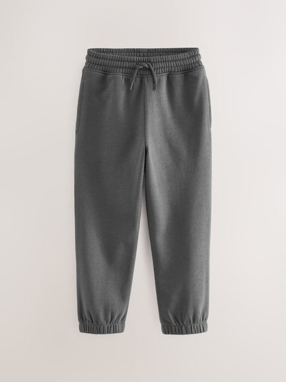 Dsiney Kidz - Black/Navy/Grey Regular Fit Basic Joggers 5 Pack (3-16yrs) image 4