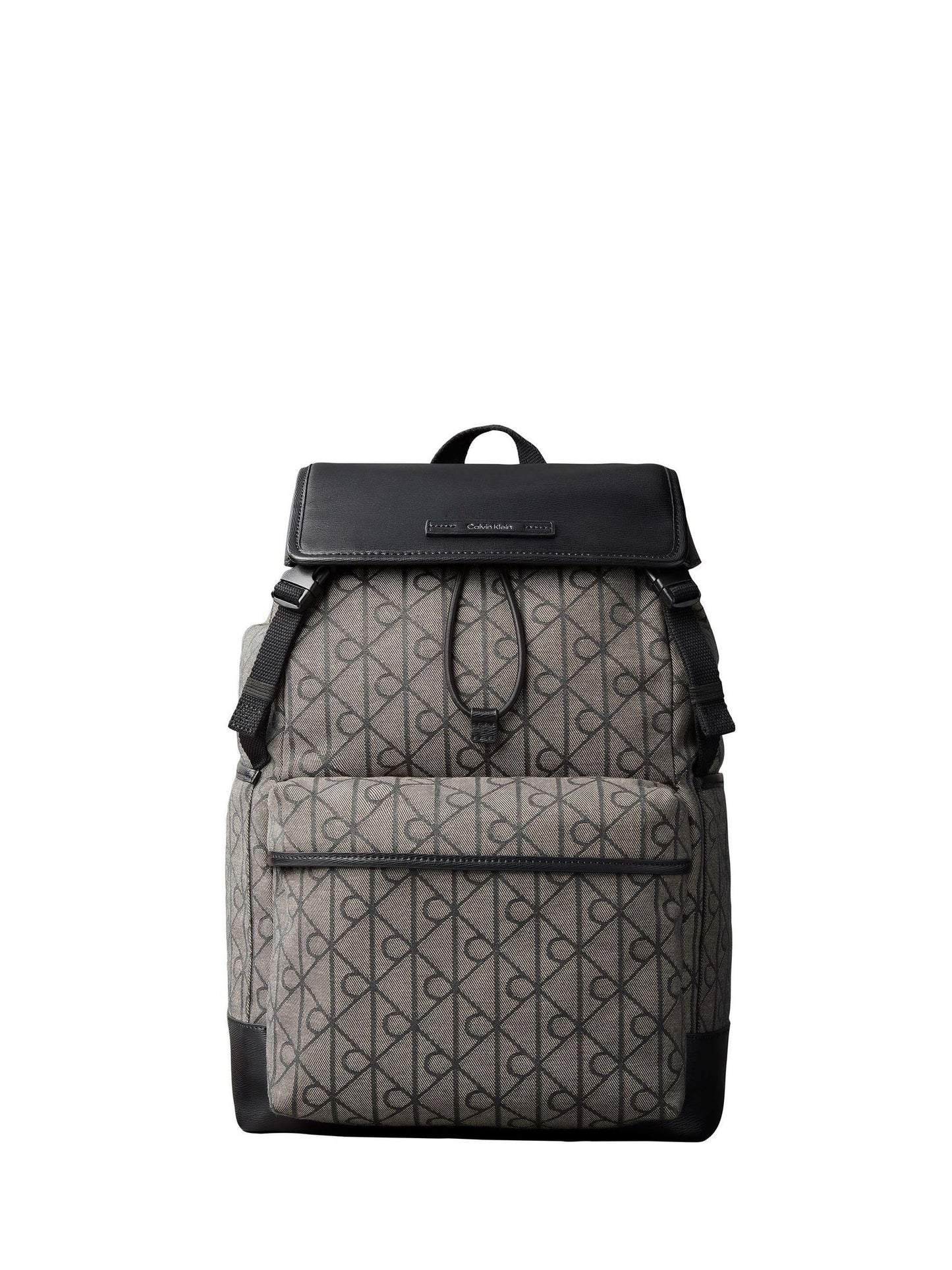 Calvin Klein Blue Water Repellent Logo Jacquard Backpack image 1