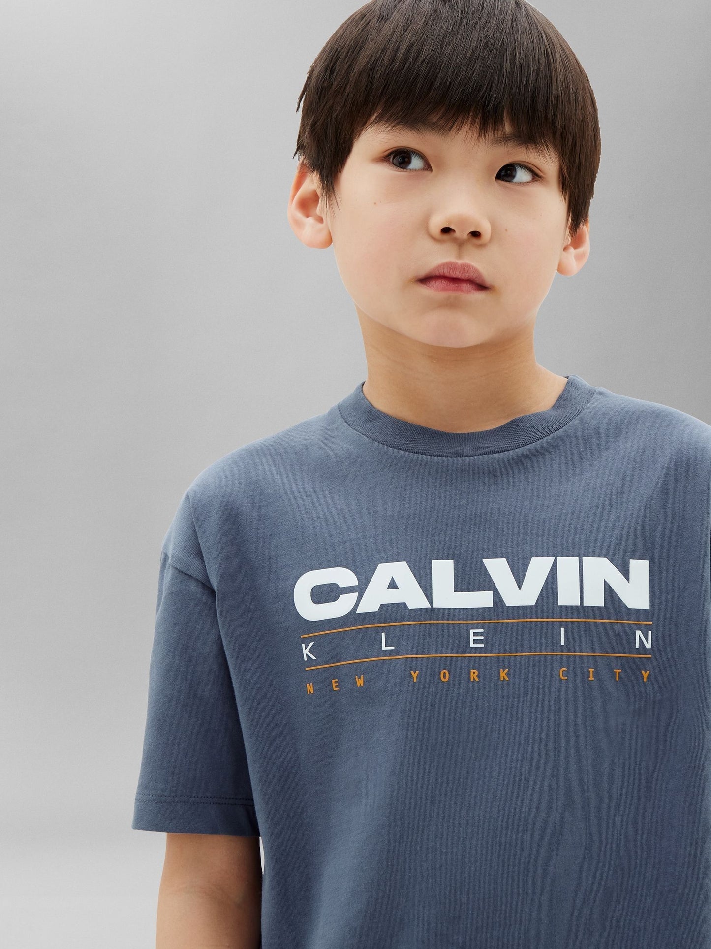 Calvin Klein Jeans Blue Kids' Logo T-Shirt image 4
