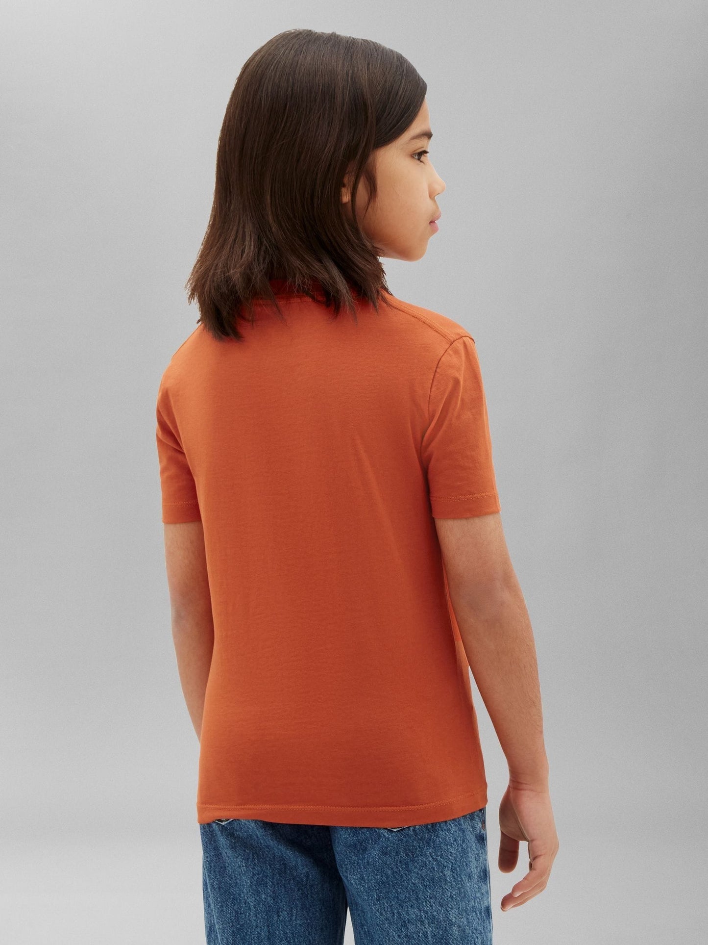 Calvin Klein Jeans Orange Kids' Logo T-Shirt image 2