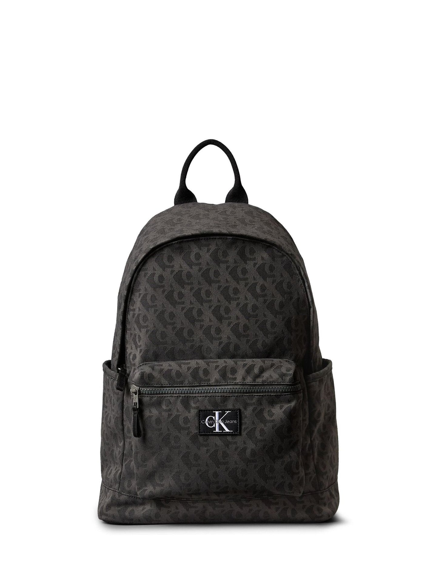 Calvin Klein Jeans Black Kids' Monogram Logo Backpack image 1