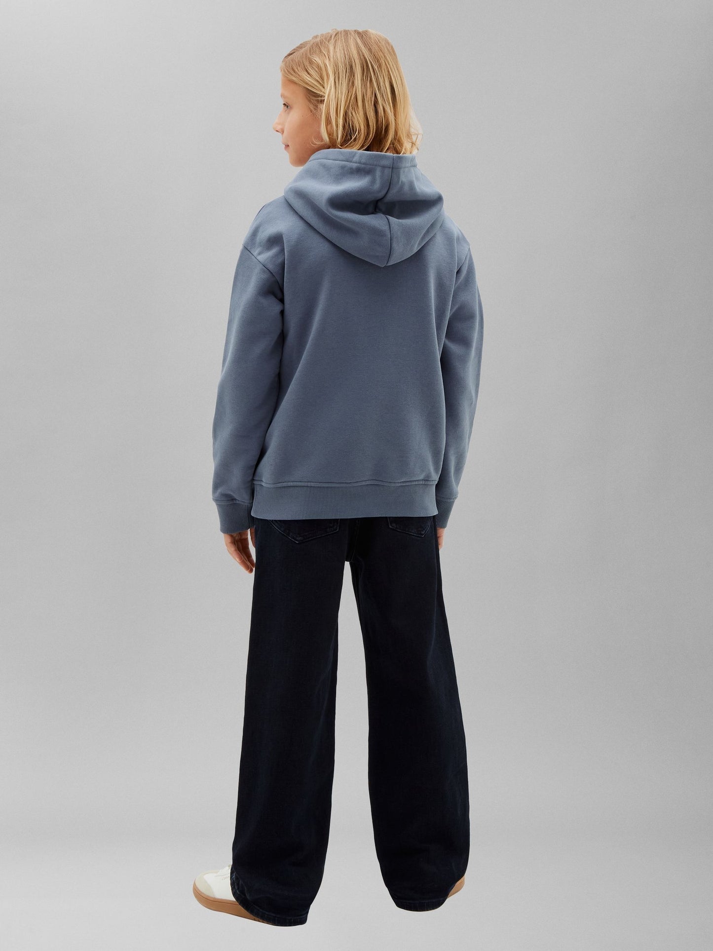 Dsiney Kidz - Calvin Klein Jeans Blue Kids' Logo Hoodie image 2