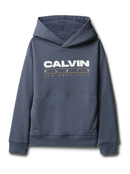 Dsiney Kidz - Calvin Klein Jeans Blue Kids' Logo Hoodie image 4