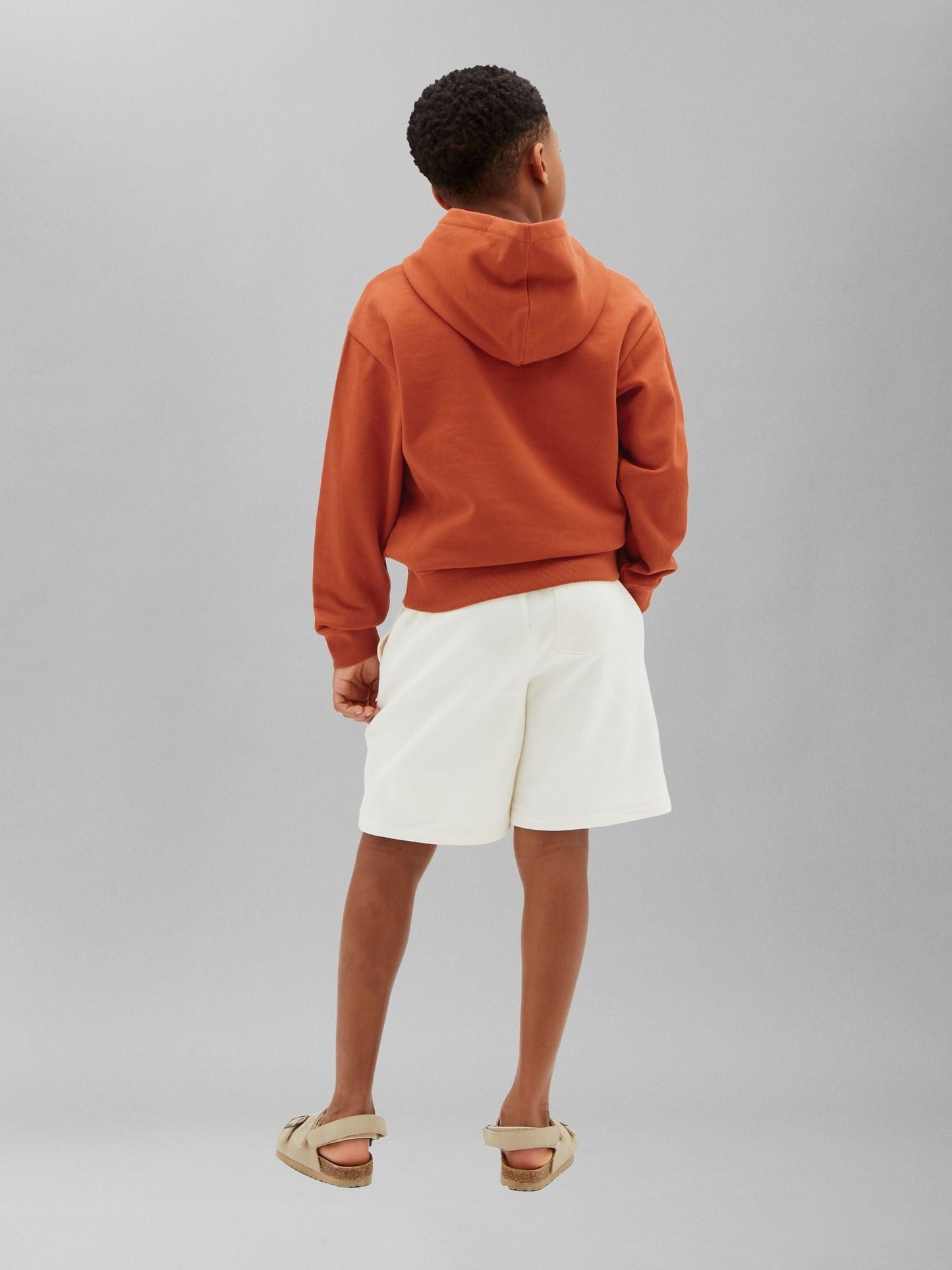 Dsiney Kidz - Calvin Klein Jeans Orange Kids' Logo Hoodie image 2