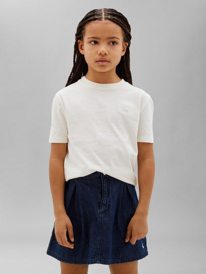 Dsiney Kidz - Calvin Klein Jeans White Kids' Logo T-Shirt image 1