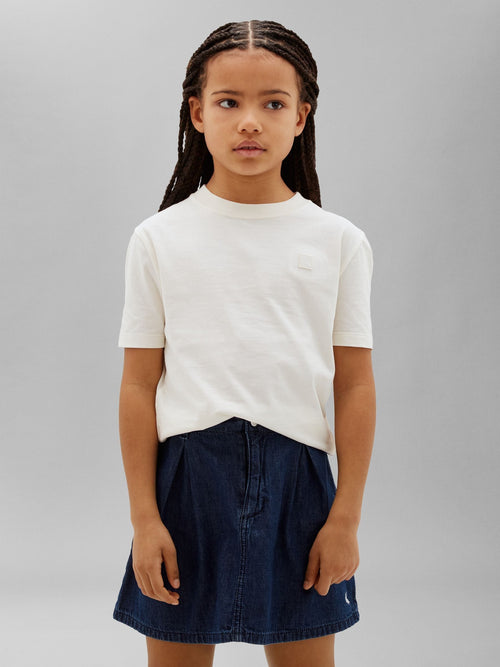 Dsiney Kidz - Calvin Klein Jeans White Kids' Logo T-Shirt image 1
