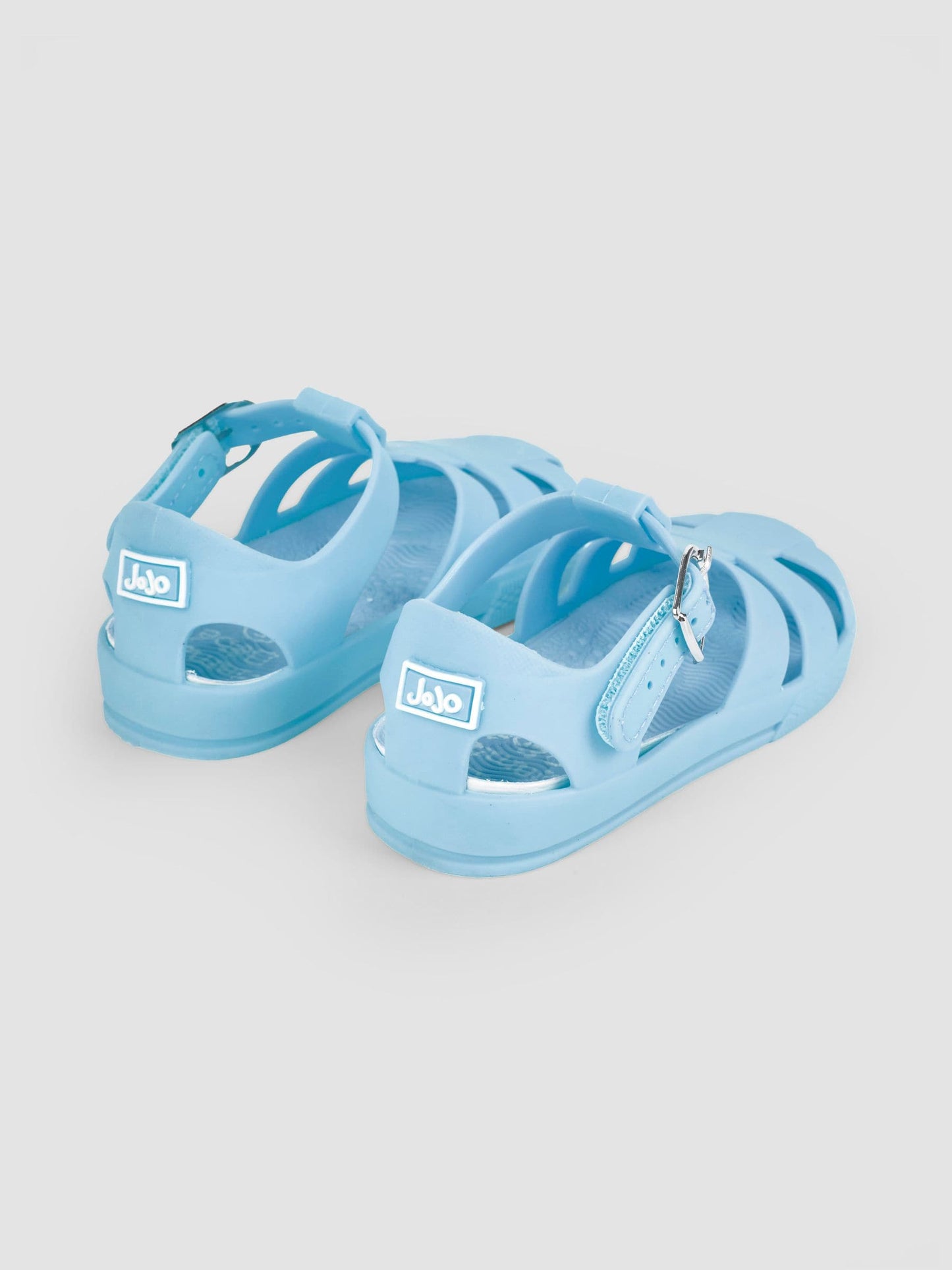 JoJo Maman Bébé Blue Jelly Sandals image 2