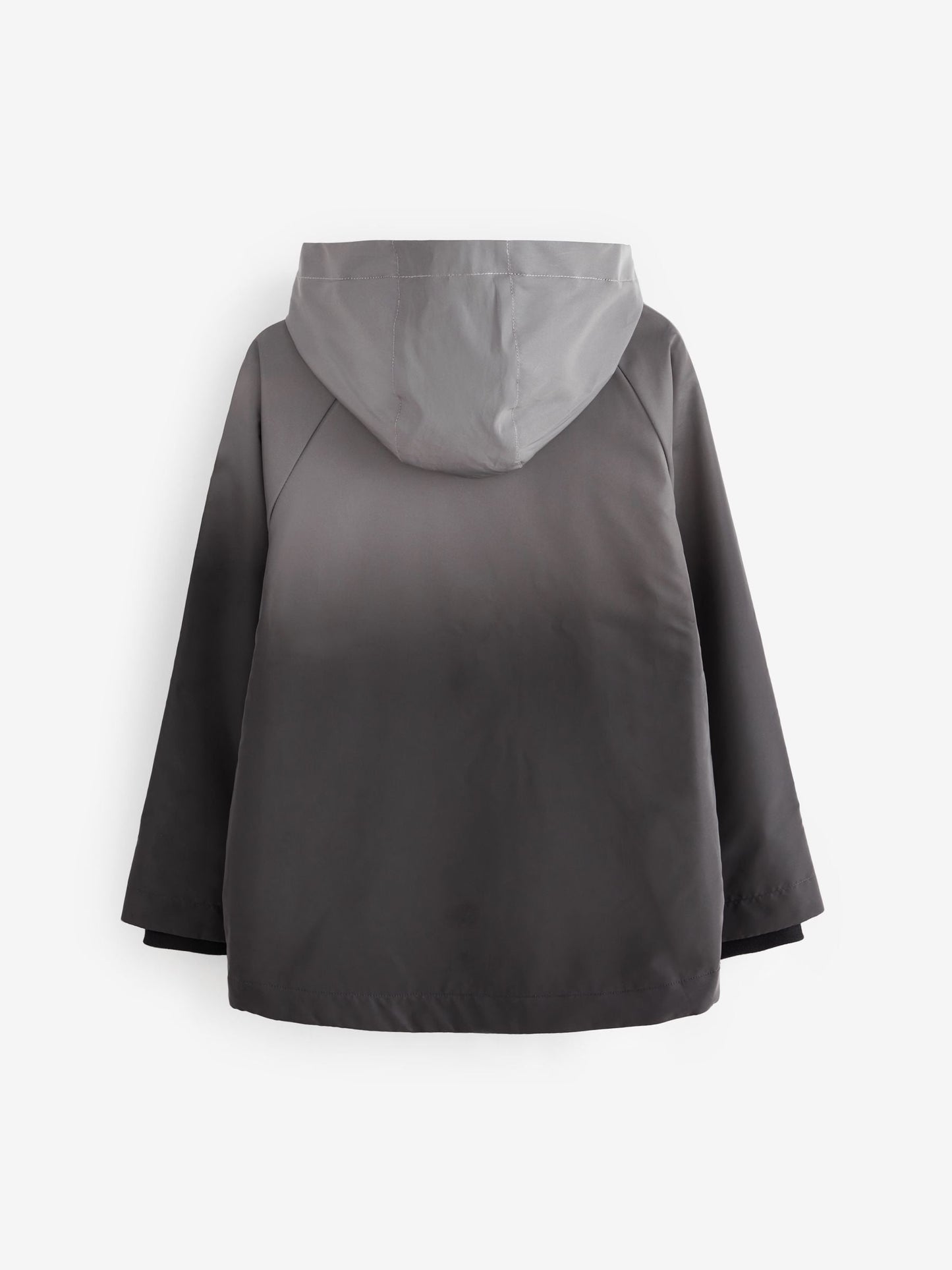 Grey Reflective Waterproof Fleece Hooded Lined Jacket (3-17yrs)