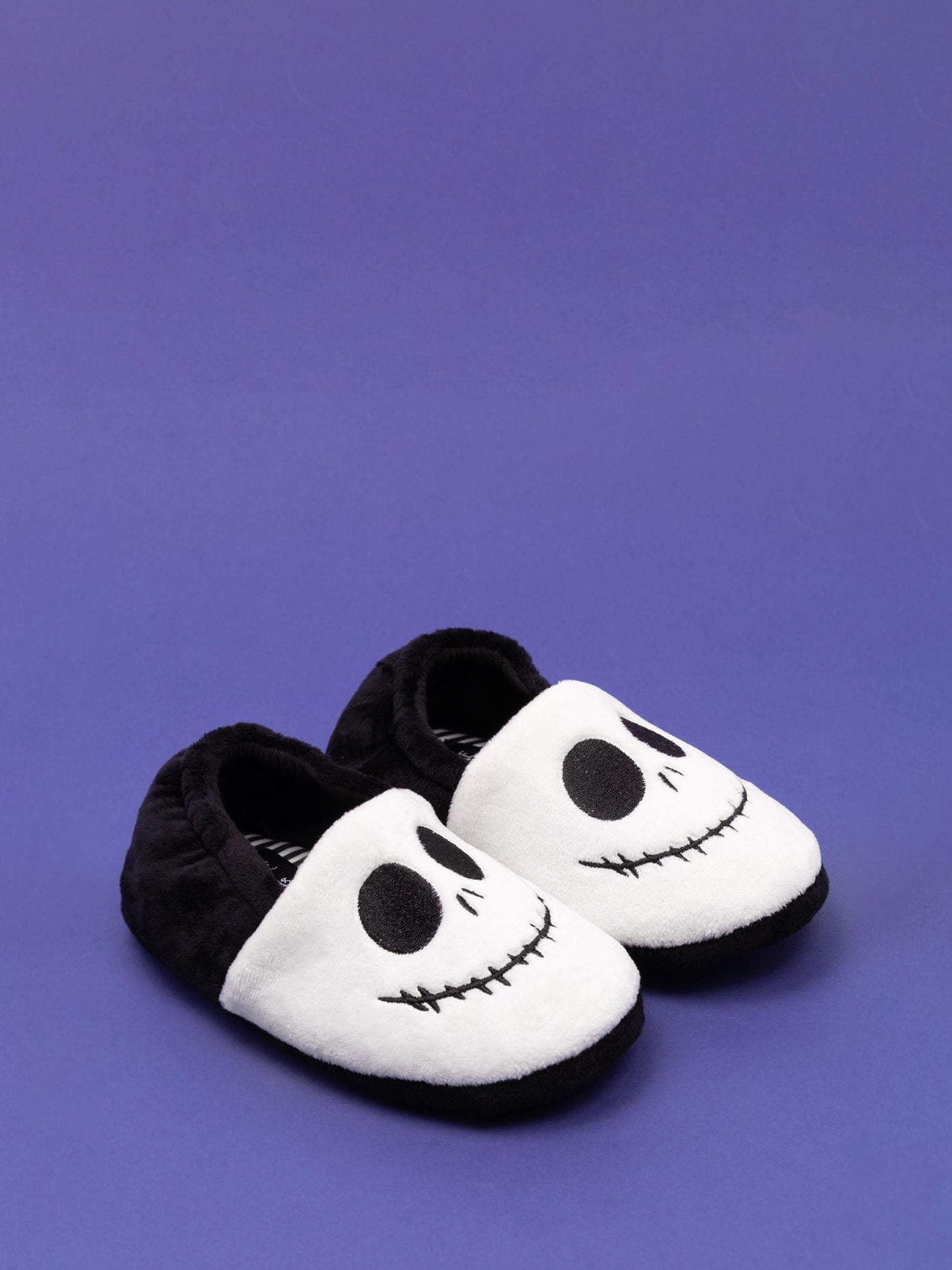 Dsiney Kidz - Vanilla Underground White Nightmare Before Christmas Kids Winter Christmas Fluffy Slippers image 1
