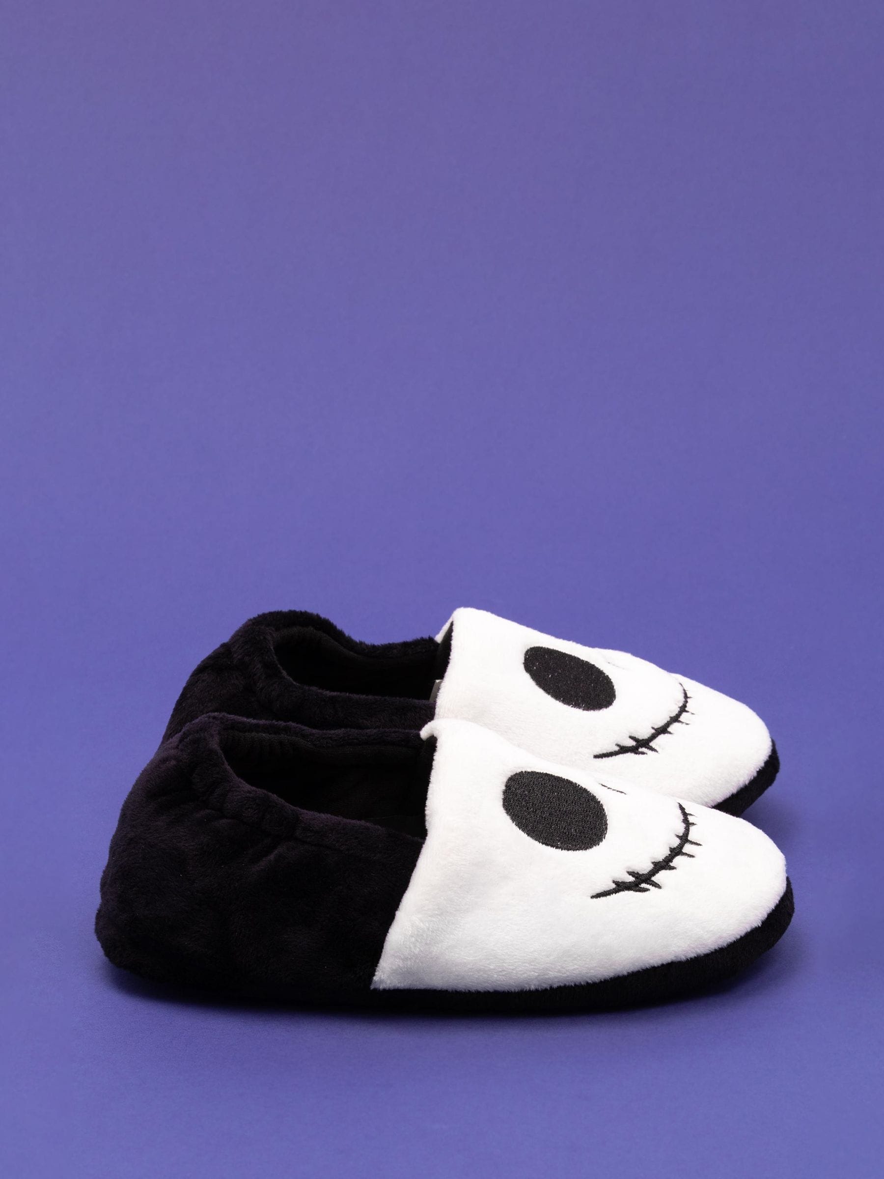 Dsiney Kidz - Vanilla Underground White Nightmare Before Christmas Kids Winter Christmas Fluffy Slippers image 2
