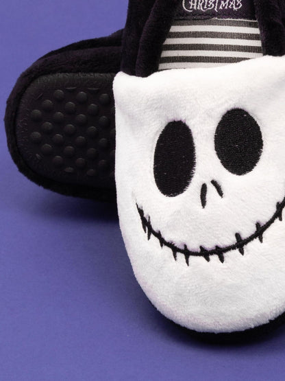 Dsiney Kidz - Vanilla Underground White Nightmare Before Christmas Kids Winter Christmas Fluffy Slippers image 4