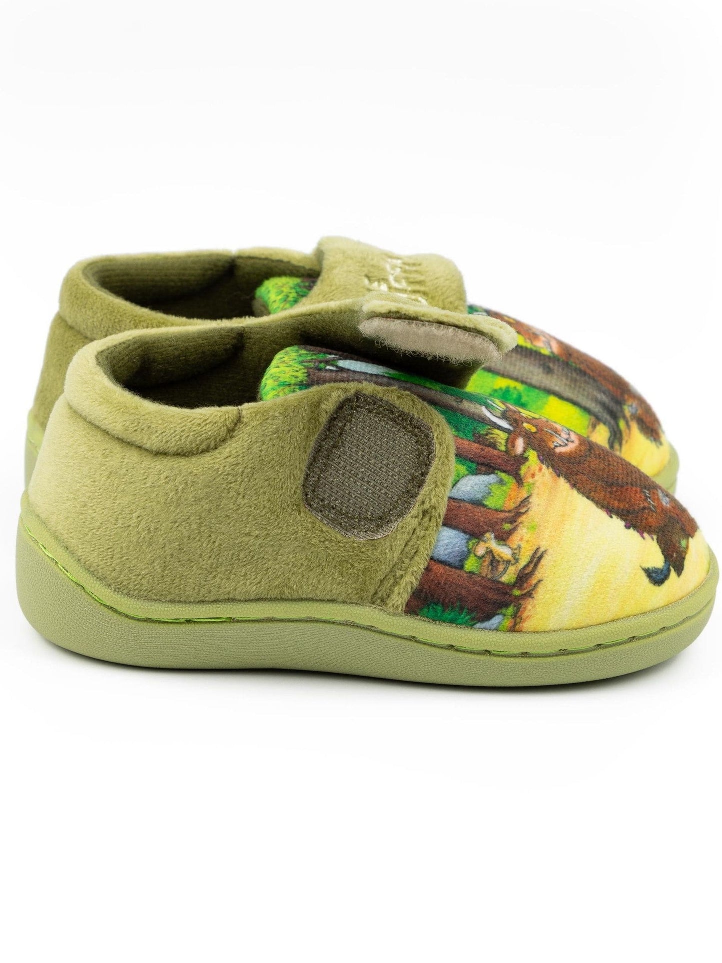 Vanilla Underground Green Gruffalo Gruffalo Touch Fastening Slippers image 5