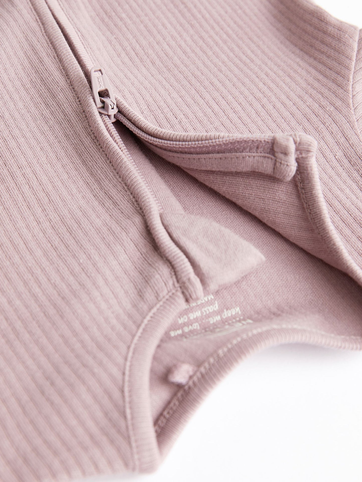 Pale Pink 3 Pack Two Way Zip Baby Romper (0mths-3yrs) image 5